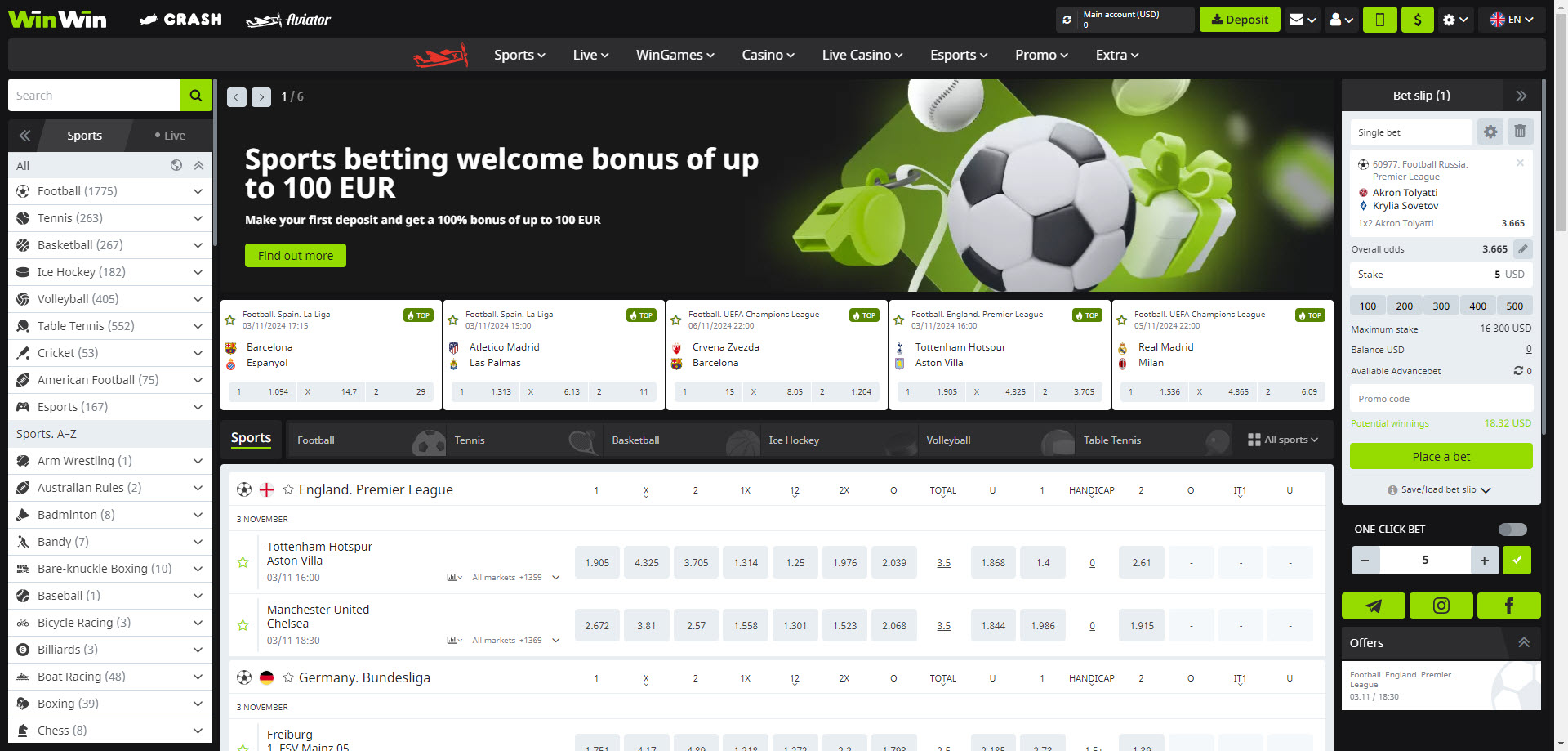 Winwin-Bet.com: O Destino Global Definitivo para Apostas Esportivas e Cassino