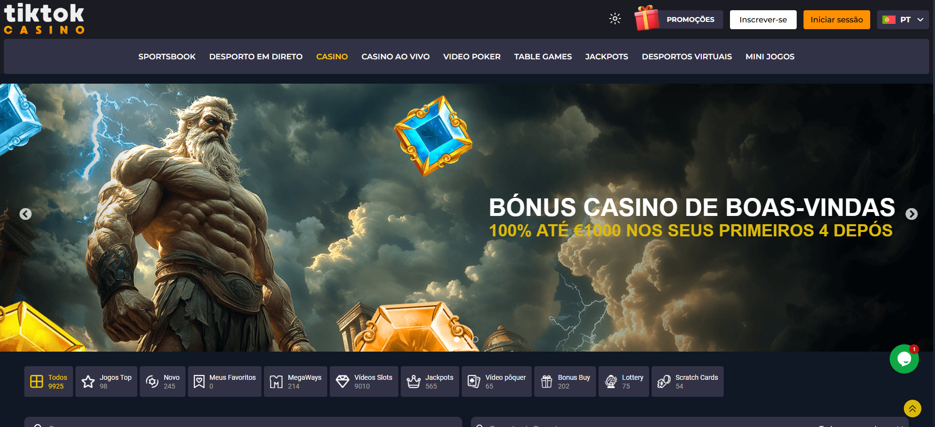 Desbloqueie Ganhos Épicos com o Bônus de Boas-Vindas do TikTokCasino.com!