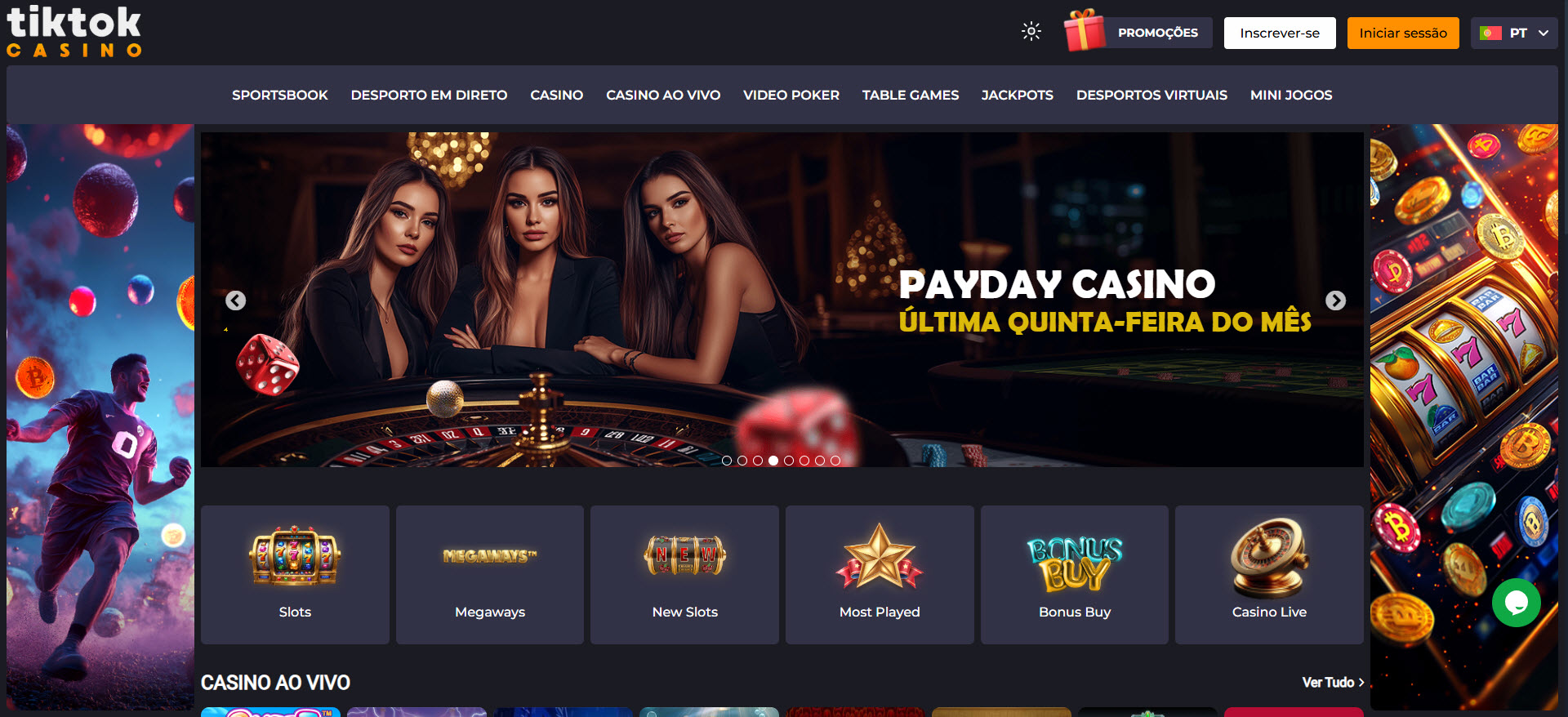 Revisão do TikTokCasino.com: Uma Análise Abrangente do Cassino Online